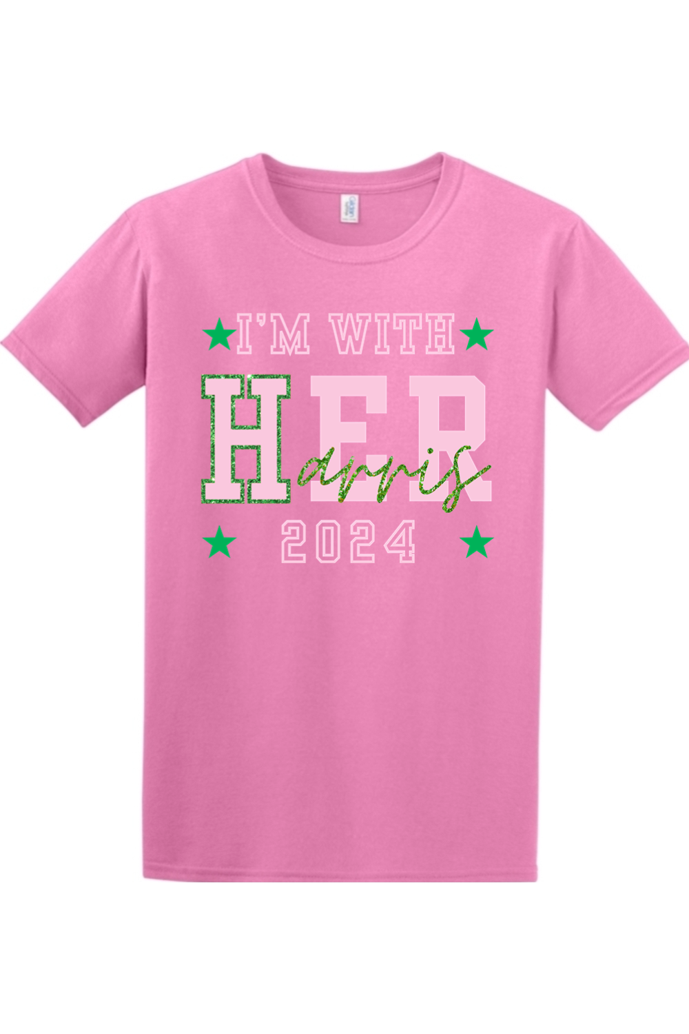 "I'm With Her" 2024 Gildan Softstyle T-Shirt