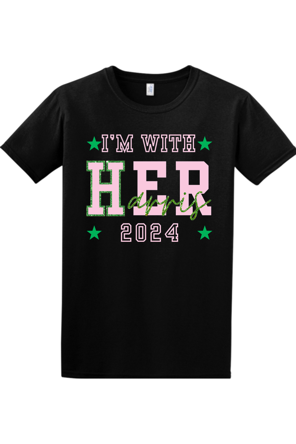 "I'm With Her" 2024 Gildan Softstyle T-Shirt