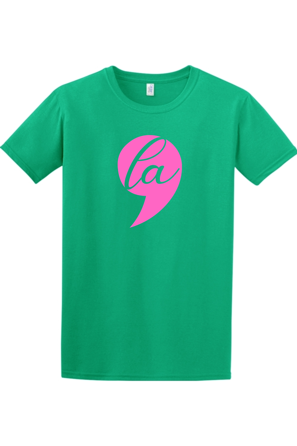 "Comma" La 2024 Pink Soft style T-Shirt