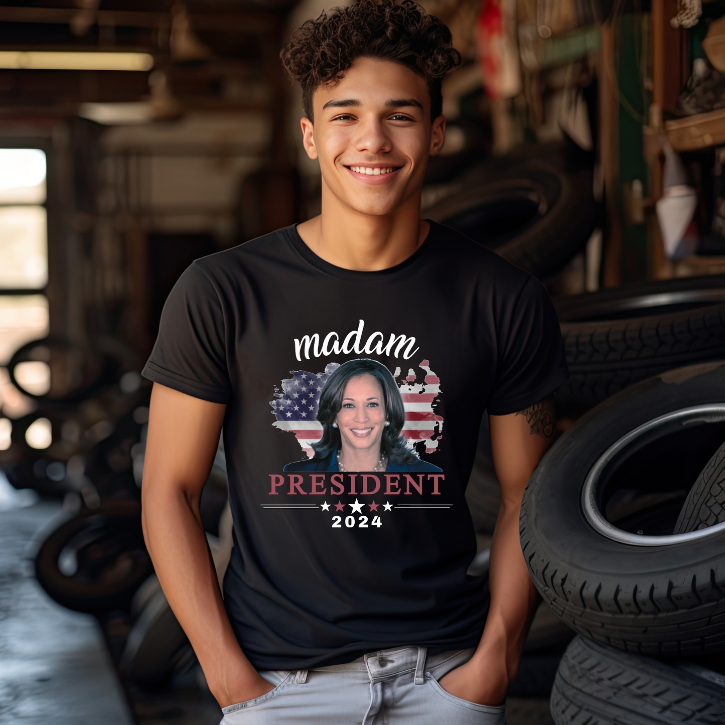 Madame President Gildan Softstyle T-Shirt