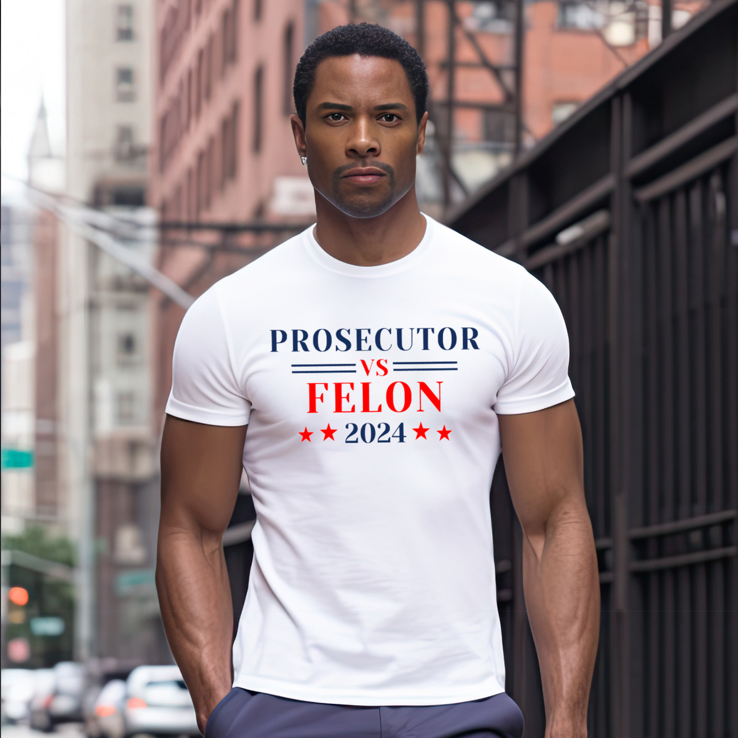 Prosecutor vs Felon 2024 Gildan Softstyle T-Shirt